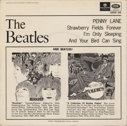 The Beatles : Penny Lane  (7", EP)