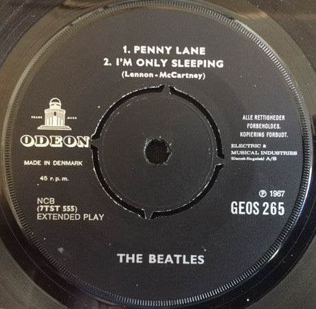 The Beatles : Penny Lane  (7", EP)