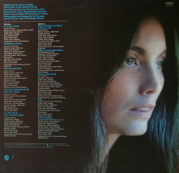 Emmylou Harris : Luxury Liner (LP, Album)