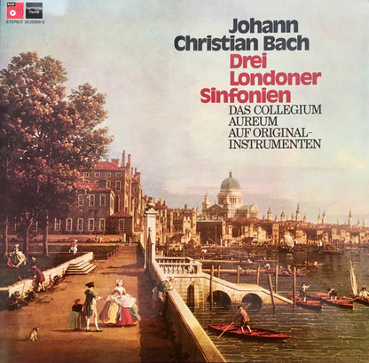 Johann Christian Bach, Collegium Aureum : Drei Londoner Sinfonien (LP, Album)