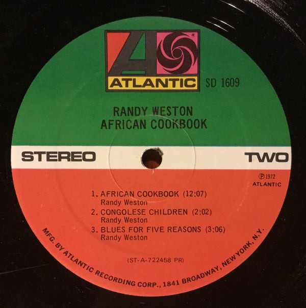 Randy Weston : African Cookbook (LP, Album, RE, Pre)