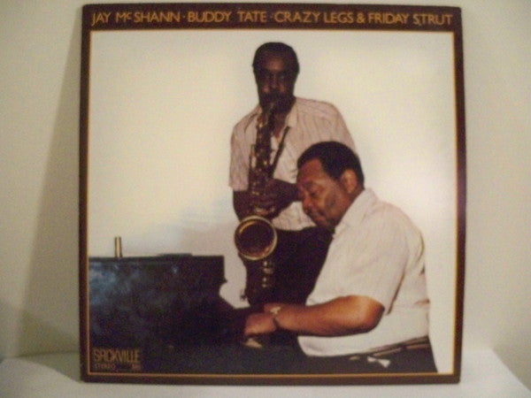 Jay McShann · Buddy Tate : Crazy Legs & Friday Strut (LP, Album)