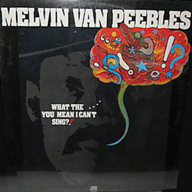 Melvin Van Peebles : What The . . . . You Mean I Can't Sing?! (LP, Album, Pre)