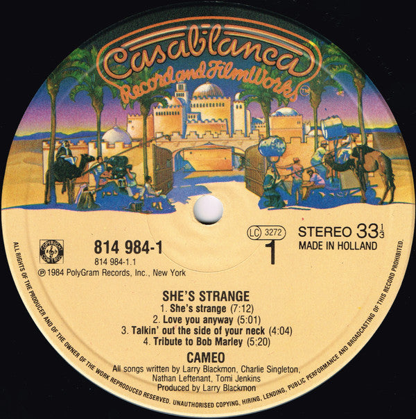 Cameo : She's Strange (LP, Album)