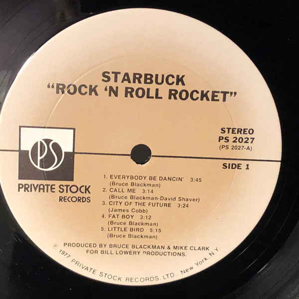 Starbuck (2) : Rock 'N Roll Rocket (LP, Album, Ter)