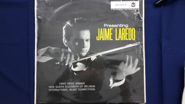 Jaime Laredo : Presenting Jaime Laredo (LP)