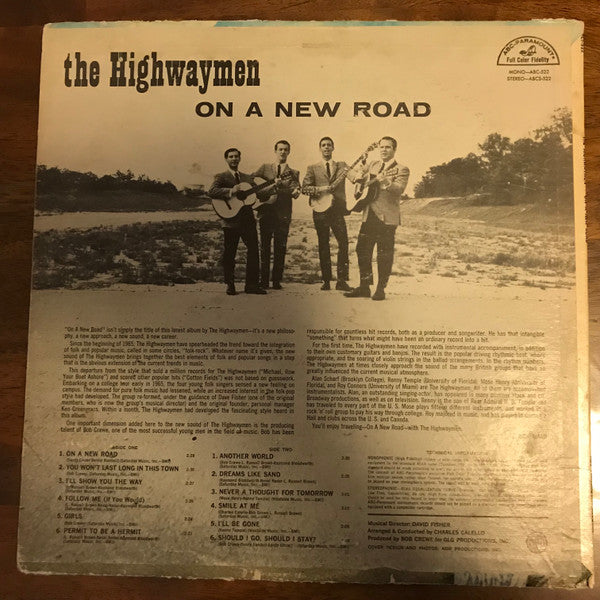 Highwaymen : On A New Road (LP)