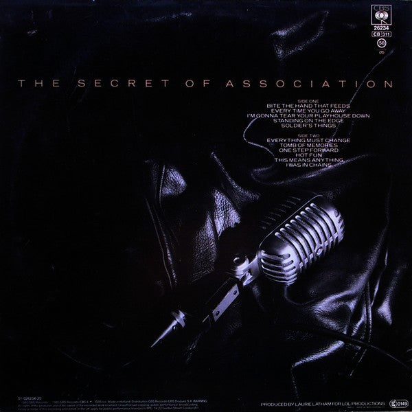 Paul Young : The Secret Of Association (LP, Album)