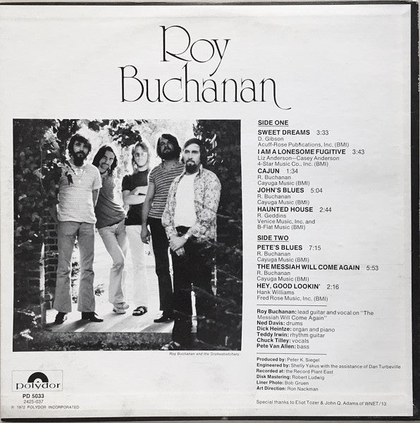 Roy Buchanan : Roy Buchanan (LP, Album, All)
