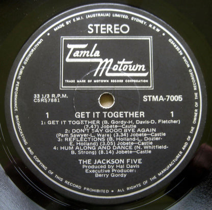 The Jackson 5 : Get It Together (LP, Album)