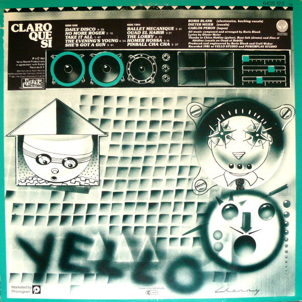 Yello : Claro Que Si (LP, Album)