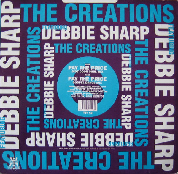 The Creations (10) Featuring Debbie Sharp : Pay The Price (12")