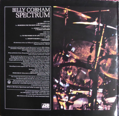 Billy Cobham : Spectrum (LP, Album, RE, Gat)