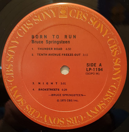 Bruce Springsteen : Born To Run (LP, Album)