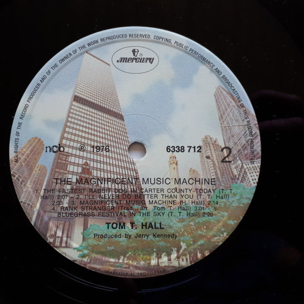 Tom T. Hall : The Magnificent Music Machine (LP, Album)