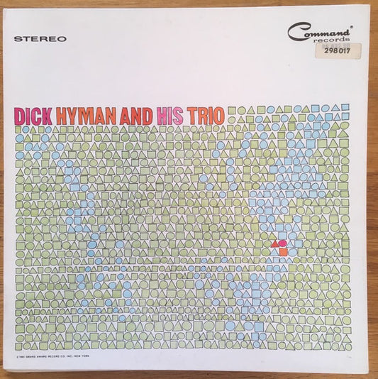 The Dick Hyman Trio : The Dick Hyman Trio (LP, Album, Gat)