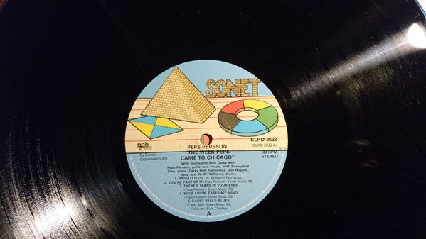 Peps Persson : The Week Peps Came To Chicago (2xLP, Album, RE)