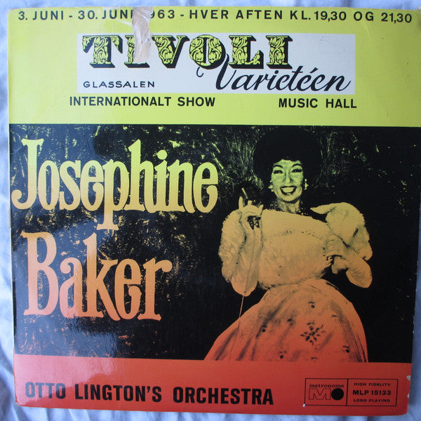 Josephine Baker, Otto Lington's Orchestra : Josephine Baker At Tivoli (LP)