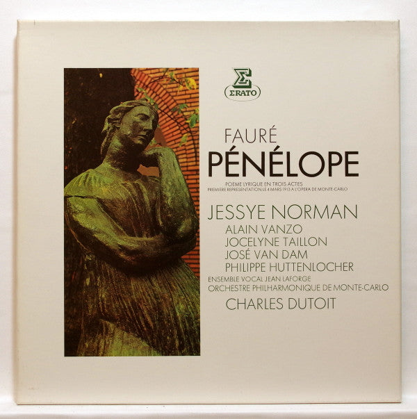 Gabriel Fauré / Jessye Norman, Alain Vanzo, Jocelyne Taillon, José van Dam, Philippe Huttenlocher, Ensemble Choral Jean Laforge, Orchestre Philharmonique De Monte-Carlo, Charles Dutoit : Pénélope (Poème Lyrique En Trois Actes) (3xLP, Album + Box)