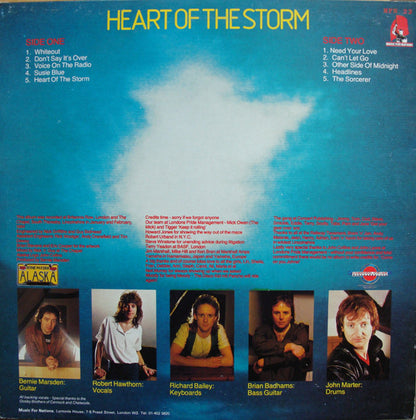 Alaska (8) : Heart Of The Storm (LP, Album)