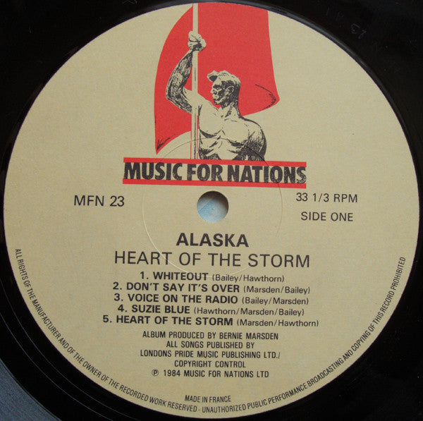 Alaska (8) : Heart Of The Storm (LP, Album)