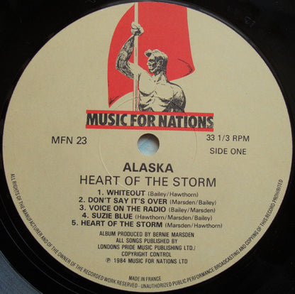 Alaska (8) : Heart Of The Storm (LP, Album)