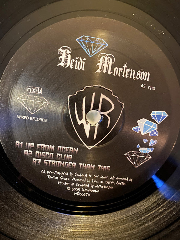 Heidi Mortenson : Diamonds & Underwear (12", S/Sided, Etch, Ltd, Han)