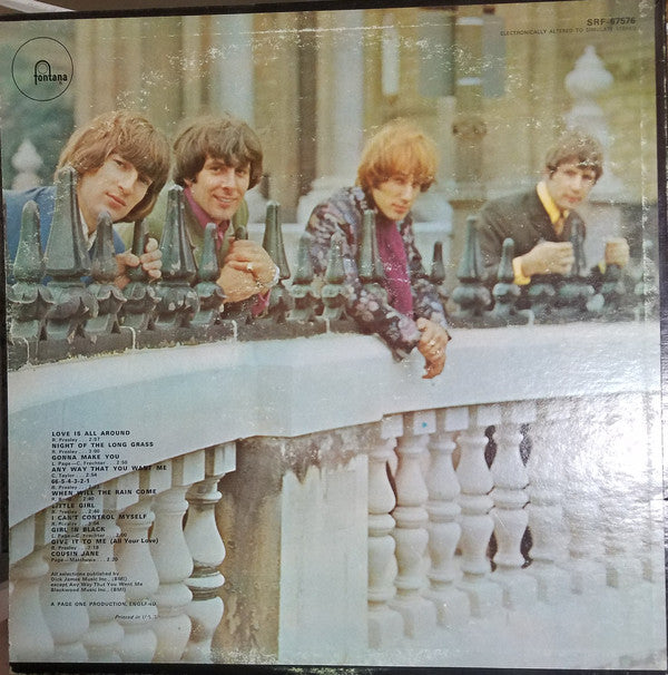 The Troggs : Love Is All Around (LP, Album, Ter)