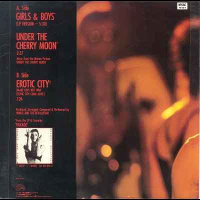 Prince And The Revolution : Girls & Boys (12")