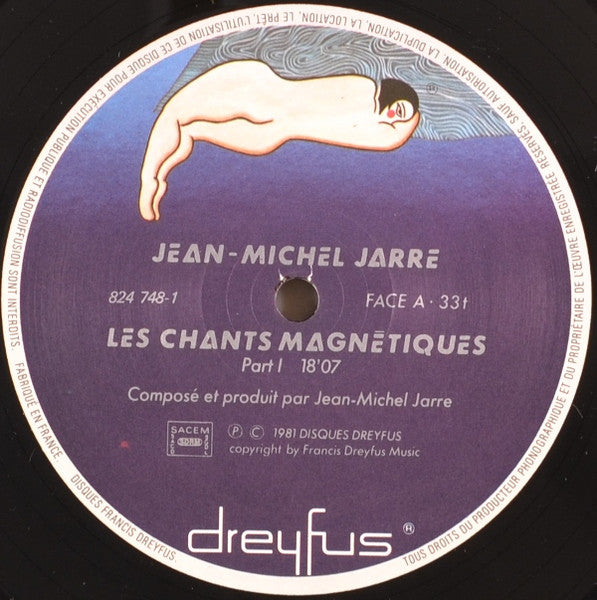 Jean-Michel Jarre : Les Chants Magnétiques (LP, Album, RE)