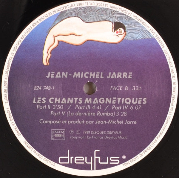 Jean-Michel Jarre : Les Chants Magnétiques (LP, Album, RE)