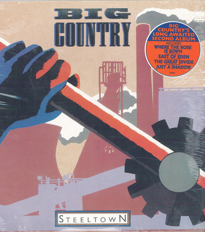 Big Country : Steeltown (LP, Album, Hau)