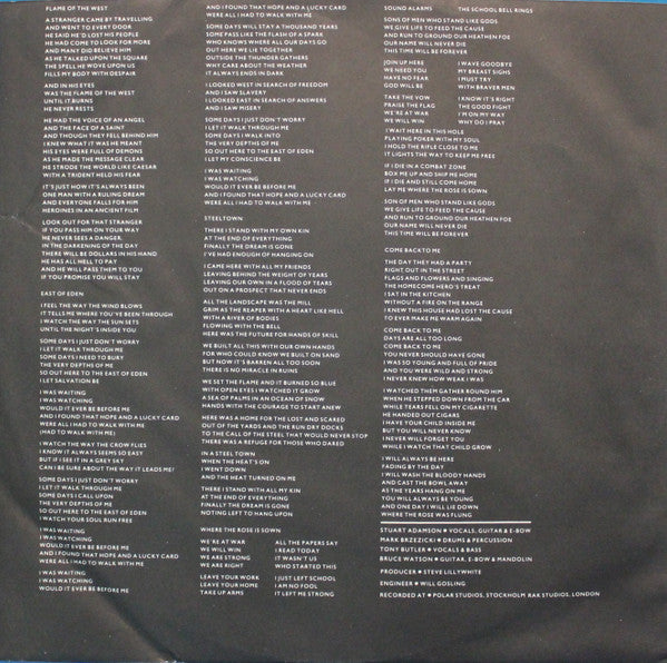 Big Country : Steeltown (LP, Album, Hau)