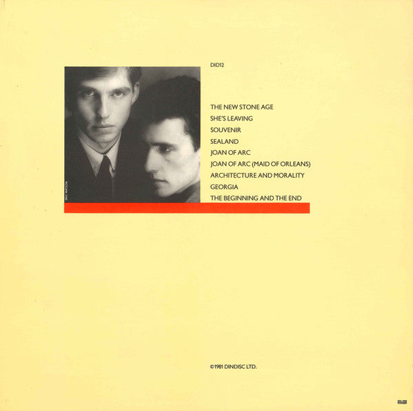 Orchestral Manoeuvres In The Dark : Architecture & Morality (LP, Album, Yel)