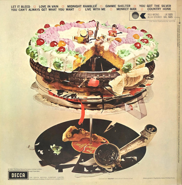 The Rolling Stones : Let It Bleed (LP, Album, Unb)