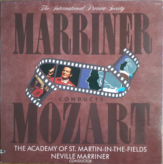 Wolfgang Amadeus Mozart : Marriner Conducts Mozart (4xLP, Box)