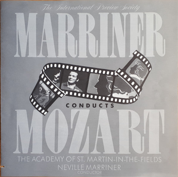 Wolfgang Amadeus Mozart : Marriner Conducts Mozart (4xLP, Box)