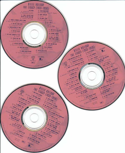 Billie Holiday : The Legacy (1933-1958) (3xCD, Comp, RM + Box)