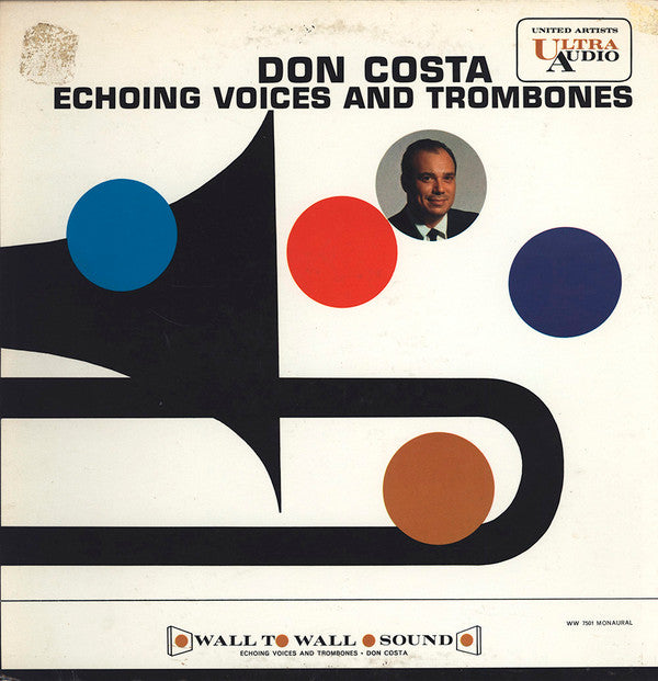 Don Costa : Echoing Voices And Trombones (LP, Album, Mono)