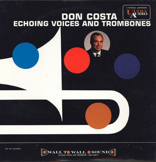 Don Costa : Echoing Voices And Trombones (LP, Album, Mono)