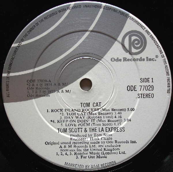 Tom Scott & The L.A. Express : Tom Cat (LP, Album)