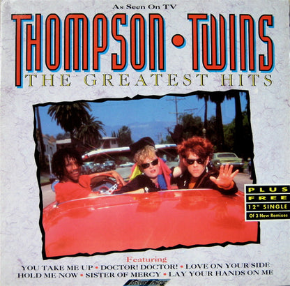 Thompson Twins : The Greatest Hits (LP, Comp + 12", Single)