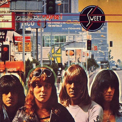 The Sweet : Desolation Boulevard (LP, Album, Gat)