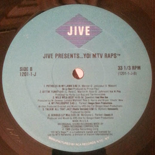 Various : Yo! MTV Raps: The Album (LP, Comp)