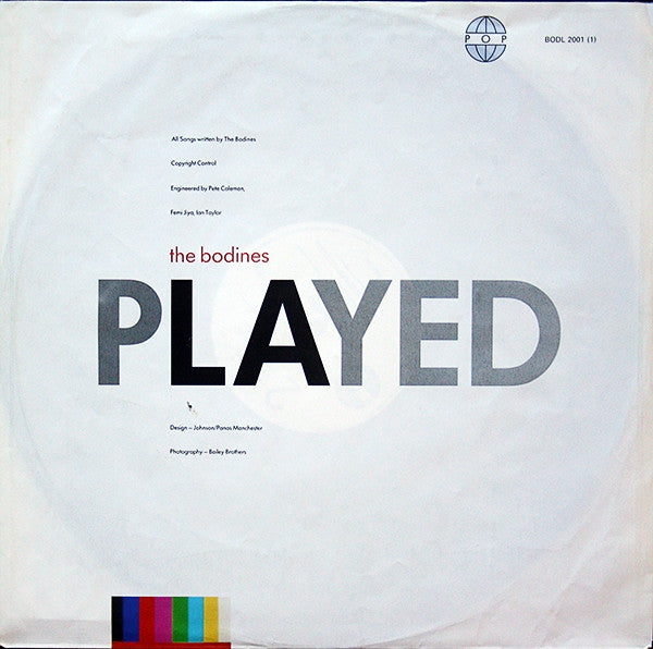 The Bodines : Played (LP, Album)