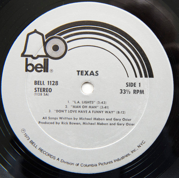 Texas (3) : Texas (LP, Album)