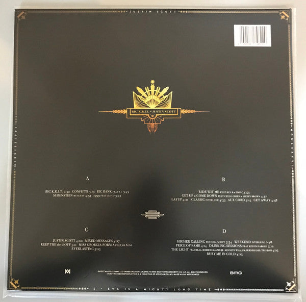 Big K.R.I.T., Justin Scott (3) : 4Eva Is A Mighty Long Time (LP, Gol + LP, Pur + Album)