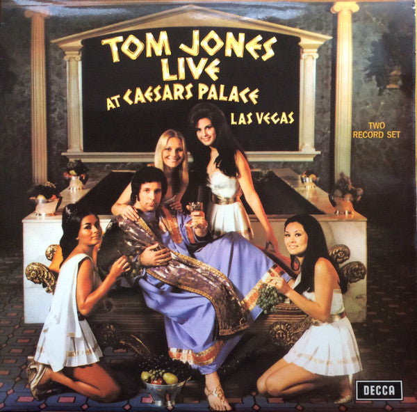 Tom Jones : Live At Caesar's Palace Las Vegas (2xLP, Album, Gat)