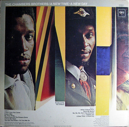 The Chambers Brothers : A New Time - A New Day (LP, Album, Pit)