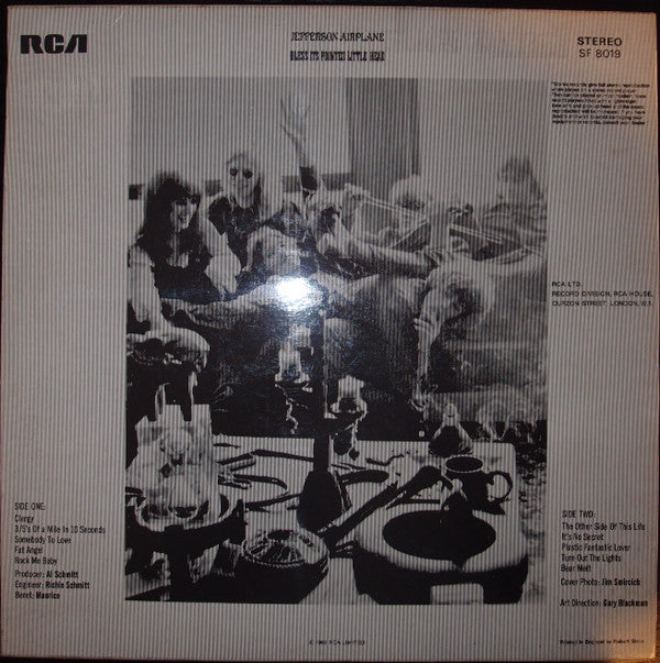 Jefferson Airplane : Bless Its Pointed Little Head (LP, Album, RE)